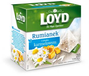 LOYD HERBAL TEA CAMOMILE WITH CARAMEL