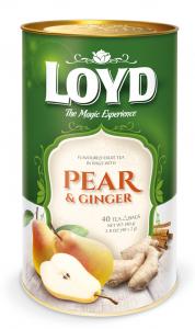 LOYD PEAR AND GINGER TEA IN CAN