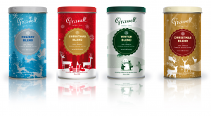 CHRISTMAS COLLECTION Ground coffee tins