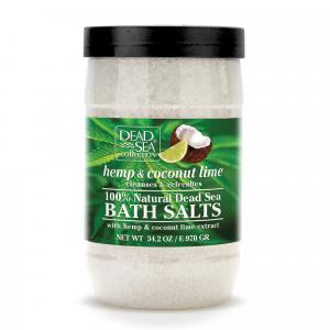 Hemp & Coconut Lime Dead Sea Bath Salts (Copy)