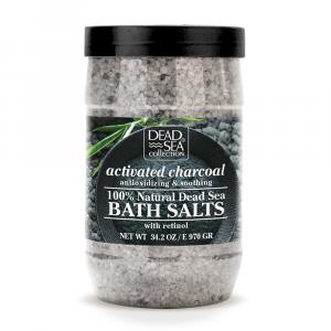 Activated Charcoal & Retinol Dead Sea Bath Salts