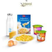 Dehydrated pasta and rice dishes in sachets