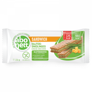 Abonett Gluten Free Sandwich Filled With Cheese And Chive