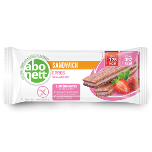 Abonett Gluten Free Sandwich Filled With Strawberry Cream
