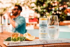 Bodega Bay Hard Seltzer 4% Alc. Elderflower with Lemon & Mint 250ml or 330ml slim can