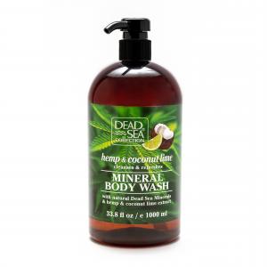 Hemp & Coconut Lime Body Wash with Dead Sea Minerals