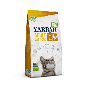 Yarrah organic cat dry food chicken 10Kg