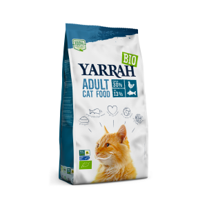 Yarrah organic cat dry food chicken & fish (MSC) 800g