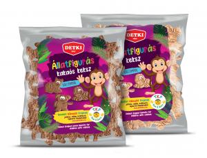 Animal shaped biscuits for children