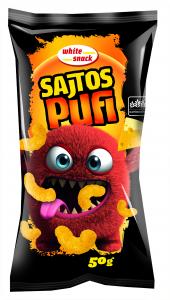 White Snack cheese flips 50g