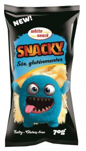 White Snack Snacky salty corn sticks 70g
