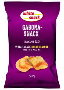 White Snack  Bacon-flavoured fried wheat snack 50g