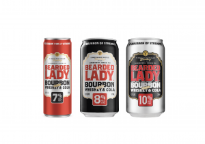 Bearded Lady Bourbon & Cola RTD's