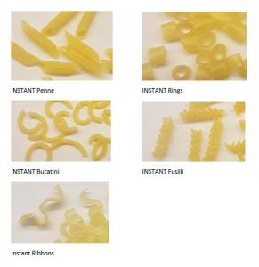 INSTANT Pasta (durum wheat semolina OR gluten-free)