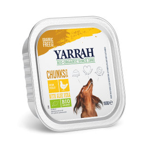 Yarrah organic dog alu chunks grain free chicken