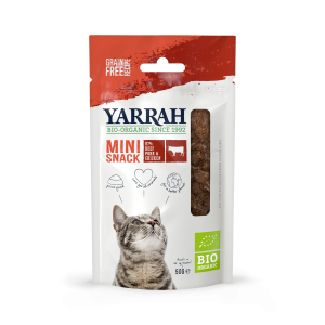Yarrah organic cat snacks mini snacks