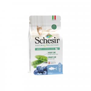 Schesir Dry Natural Selection ADULT/STERILIZED RICH IN TUNA Complete and balanced dry food for sterilized adult cats