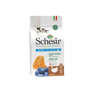 Schesir Dry Natural Selection KITTEN/ALL BREEDS RICH IN TURKEY Complete and balanced dry food for kittens