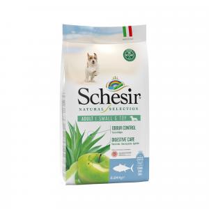 Schesir Dry Natural Selection ADULT/SMALL&TOY RICH IN TUNA Complete and balanced dry food for small-sized and toy adult dogs