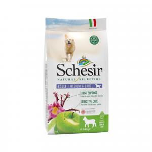 Schesir Dry Natural Selection ADULT/MEDIUM&LARGE RICH IN LAMB Complete and balanced dry food for medium and large-sized adult dogs