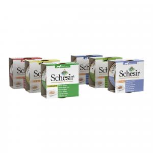 Schesir PETIT CUISINE - chicken natural style  - in cooking broth. Complementary food for adult dogs