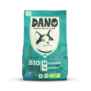 DANO Organic cat food with chicken & MSC herring