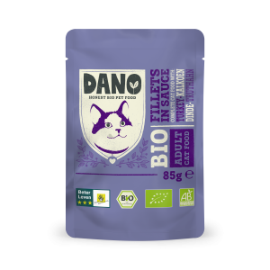 DANO Organic fillets in sauce with turkey