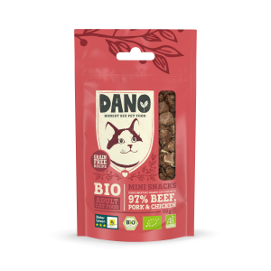 DANO Organic mini treats for cats