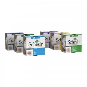 Schesir tuna can - IN JELLY. Complementary food for adult cats