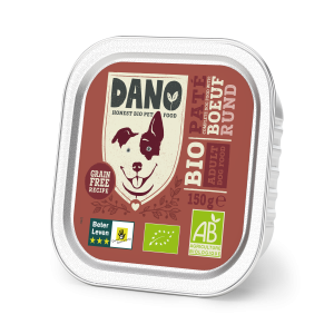 DANO organic grain-free pâté with beef