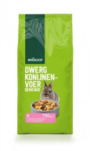 Dwarfrabbit food 750Gram