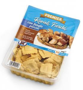 Ravioli with mushrooms