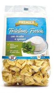 Tortelloni filled with ricotta and spinach