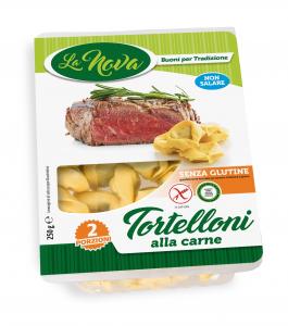 Tortelloni with meat.  Gluten free