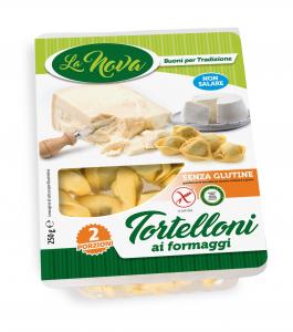 Tortelloni with cheese.  Gluten free