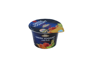 Authentic Greek Strained Yogurt with Fruits