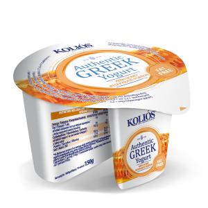 Authentic Greek Yogurt 0% fat - with honey