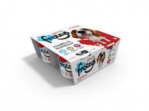 Frozzys lickable Frozen Yogurt - Strawberry - 4pk