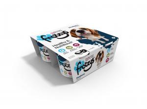 Frozzys lickable Frozen Yogurt - Blueberry - 4pk