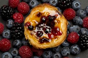 Pastel de Nata MIXED BERRIES - ”ALL THE GOOD THINGS WHICH EXIST ARE THE FRUITS OF ORIGINALITY “ JOHN STUART MILL