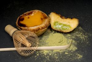 Pastel de Nata MATCHA GREEN TEA - “WHERE THERE IS TEA THERE'S HOPE” C.S. LEWIS