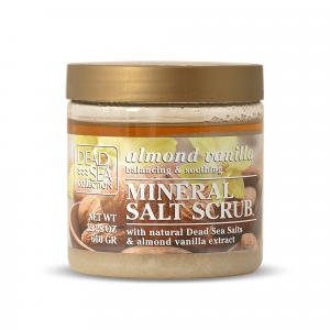Almond Vanilla Dead Sea Salt Scrub