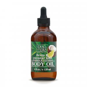 Hemp & Coconut Lime Body Oil with Dead Sea Minerals