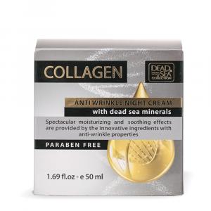 Collagen Anti-Wrinkle Night Cream with Dead Sea Minerals