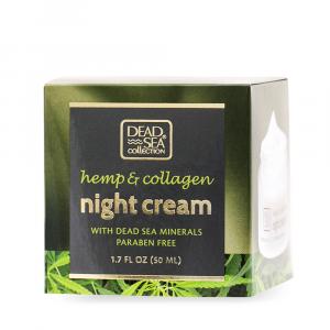 Hemp & Collagen Night Cream with Dead Sea Minerals