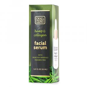 Hemp & Collagen Facial Serum with Dead Sea Minerals