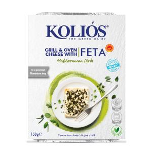 KOLIOS Grill & Oven cheese with Feta cheese - Mediterranean Herbs