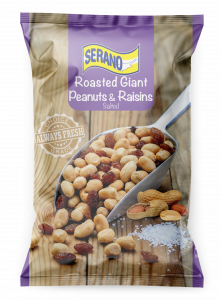 ROASTED SALTED PEANUTS AND RAISINS Mini