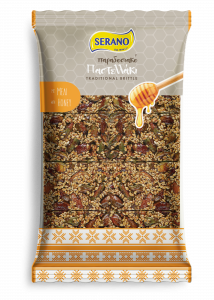 Honey Brittle with mixed nuts