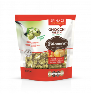 Speciality spinach gnocchi